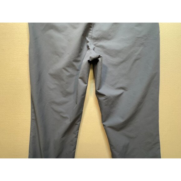 Banana Republic Men's Tech Chino Pants Slim Fit Flat Front Sz 38x30 Gray Stretch - Picture 12 of 13